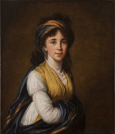 Portrait of Princess Belozersky by Elisabeth Louise Vigee Lebrun